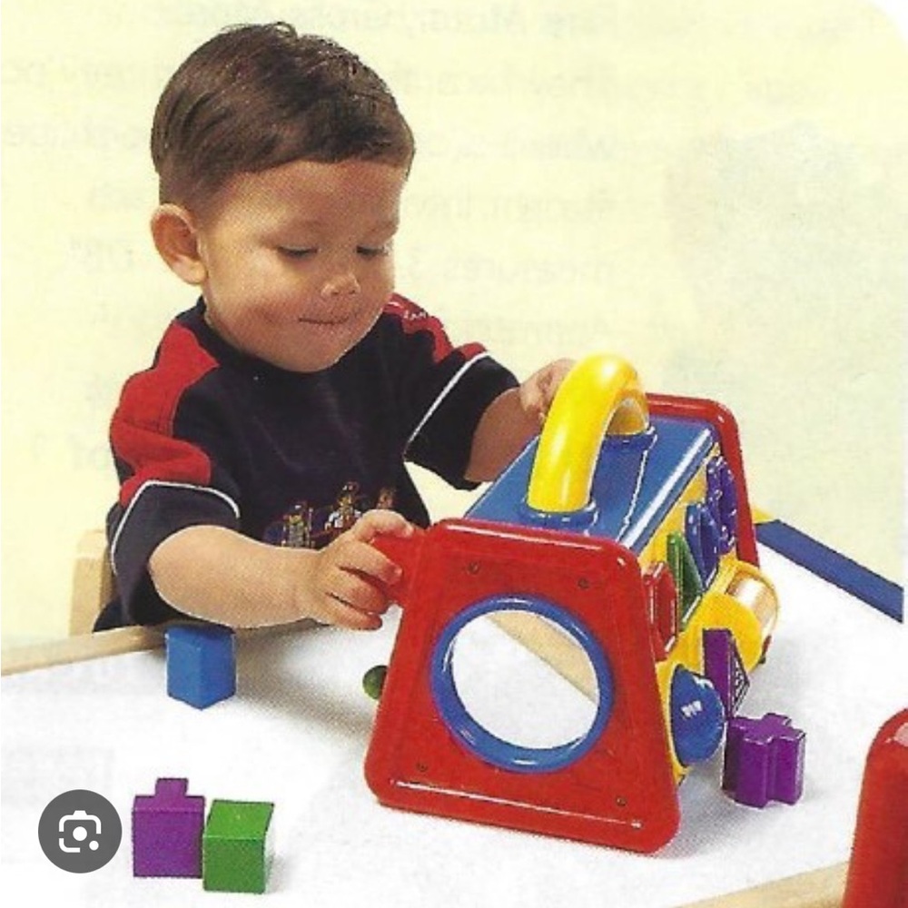 Discovery Toys Busytime Playbox Colorful Shape Sorter Toy